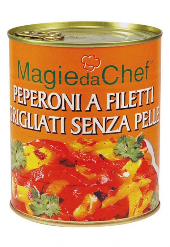Peperoni a Filetti Grigliati Senza Pelle 